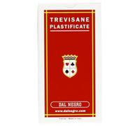 Dal Negro 10001 - Trevisane Carte da Gioco Regionali, Astuccio Rosso
