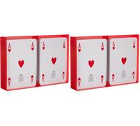 Dal Negro 21008 ramino Excelsior doppio carte da gioco (Confezione da 2)