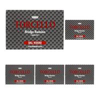 Dal Negro 24100 - Ramino Torcello Doppio, Carte da Gioco (Confezione da 5)
