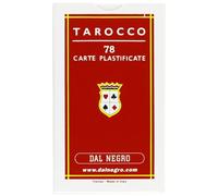 Dal Negro Carte da gioco regionali Tarocco Piemontese 40001 Astuccio rosso