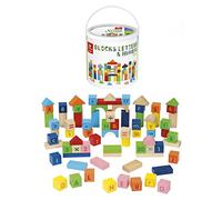 Dal Negro 53858 - Blocks Lettere & Numeri 75 Pezzi