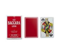 Dal Negro 90002 - Baccara Lusso Astuccio Singolo Rosso, Carte da Gioco