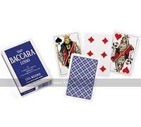 Dal Negro Baccarat Playing Cards (No indexes, Blue back) - 8 Decks