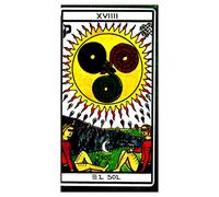 DAL NEGRO Carte Tarocchi Sibille Ed.dal Mondo Tarocco Esoterico 042002