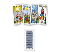 Dal Negro - Classico Tarocco Italiano Masenghini. Mazzo Tarocchi Tradizionale per Cartomanzia Completo e di Alta Qualità, per Principianti e Avanzati.