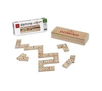 Dal Negro Gioco da Tavolo Domino Classico in Legno per Adulti e Bambini