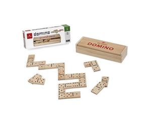 Dal Negro Gioco da Tavolo Domino Classico in Legno per Adulti e Bambini
