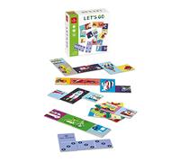 Dal Negro - Let's Go, gioco di domino ecofriendly, adatto per bambini 3+, da 1 a 4 giocatori