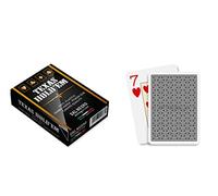 Carte da Gioco Dal Negro Texas Hold'em Casino Quality Nero