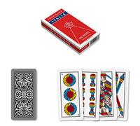 Dal Negro - Mazzo di carte regionali Trevisane Italia, composto da 40 carte in cartoncino, ideali per scopa e briscola.