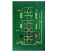 Dal Negro Roulette Mat (90 x 130 cm, single 0, European style)