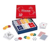 Carte da Gioco Dal Negro Set Poker Games 125 Fiches con Valore