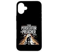 Dal persecutore al predicatore Atti 9 Chiamata di redenzione Custodia per iPhone 16 Plus