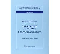 Dal reddito al valore