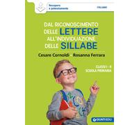 Dal riconoscimento delle lettere all'individuazione delle sillabe