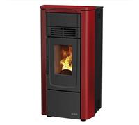 Dal Zotto Gabry Stufa a Pellet Nero Bordeaux