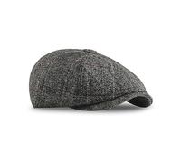 Dalababa Coppola Uomo, Berretto Piatto Baschi, Regolabile 8 Pannelli Cappello Coppola Irlandese Gatsby Newsboy Cap per Uomo e Donna, Grigio