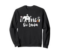 Dalada Perahera Sri Lanka Festival Tee Art Kandy Travel Felpa