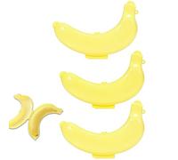 DALAETUS 3 Pezzi Porta Banane Kit, Caso di Banana, Contenitori Banane Frutta Salva Scatola Salvafreschezza per Scuola All'aperto