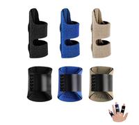 DALAETUS 6 Pezzi Tutore Dito Set, Stecca per Dito Regolabile, Grilletto Supporto Mano per Dita Artrite, Immobilizzazione Delle Nocche Rotte, Allevia il Dolore