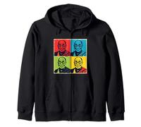Dalai Lama Arte Felpa con Cappuccio