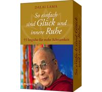 Dalai Lama So einfach sind Glück und innere Ruhe: 55 Impulse für mehr Ac (Cards)