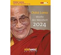 Dalai Lama - Worte der Weisheit 2024 - Tagesabreißkalender zum Aufstellen oder Aufhängen