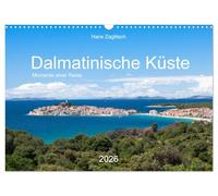 Dalamtinische Küste - Momente einer Reise (Wandkalender 2026 DIN A3 quer), CALVENDO Monatskalender: Ein schönes Stück Kroatien