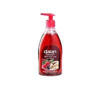 Dalan Therapy, bottiglia di sapone liquido per le mani, frutta rossa e zenzero, confezione da 3 (3 x 400 ml)