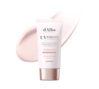 d'Alba Crema solare tone-up Waterfull SPF50+PA++++ al Tartufo Bianco Italiano, Lozione Colorata con Filtri UV Ibridi Vegani, Crema Solare Illuminante e Schiarente Coreano, per Tutti i Tipi di Pelli