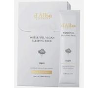 D'Alba White Truffle 12X4Ml Waterfull Vegan Sleeping Pack (Face Mask) Per Donna