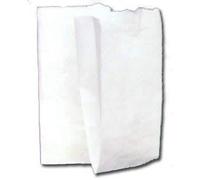 Dalbags - Sacchetti di Carta Bianchi - Formato cm. 12x26 - Scatola da Pz.200 - Sacchetti in Carta kraft Bianca per Alimenti