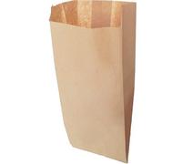 10 KG SACCHETTI CARTA PANE 12x26 CM AVANA PER ALIMENTI DOLCI FRUTTA PIZZA