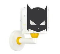 Dalber Applique da parete per bambini Dark Hero Supereroi, Nero