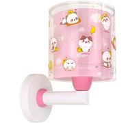 Dalber Applique da parete per bambini Kawaii piccoli animali rosa, 41769S, E27