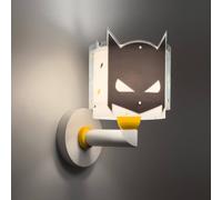 Dalber Applique da parete per bambini Dark Hero Supereroi, Nero
