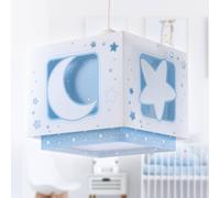 Dalber Lampada a sospensione fluorescente NACHTHIMMEL blu Dalber