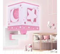 Dalber lampada applique da parete per bambini Moonlight Luna e Stelle Pink