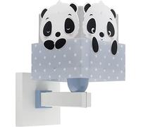 Lampada Applique Panda Azzurro Multicolor