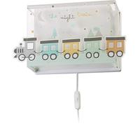 Dalber - Lampada da parete E-27, Il treno notturno, Multicolore, 38.5 x 13 x 22.5