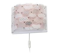 Dalber - Lampada da parete E-27, Nuvole rosa, Multicolore, 31 x 14.5 x 22.5
