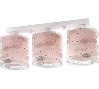 Dalber Lampada da Soffitto per Bambini 3 Luci Clouds Nuvole Rosa