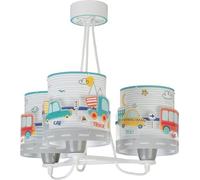 Dalber Lampada da soffitto per bambini, 3 luci per bambini, auto e aeroplani, per bambini