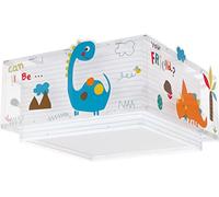Dalber Lampada da soffitto per bambini Dinos Dinosaurs animali