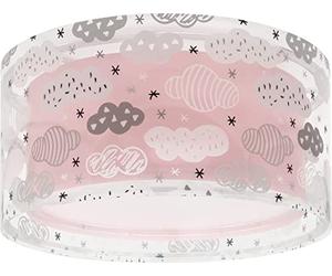 Dalber Lampada da soffitto plafoniera per bambini Clouds Nuvole rosa