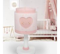 Dalber Lampada da tavolo o comodino per bambini Baby Dreams Cuore Rosa