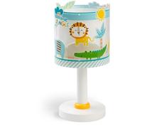 Dalber Lampada da tavolo o comodino per bambini My Little Jungle Animali Giungla, Leone, Elefante, 76011NT, G4-4W LED - Lampadina inclusa