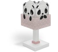 Lampada da comodino Panda Rosa Multicolor