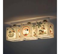 Dalber Plafoniera 3 luci Pirates per bambini Dalber