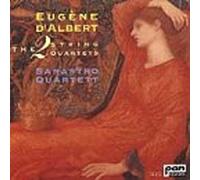 D'Albert - 2 String Quartets 1 in a Op 7 / 2 E Flat Op 11